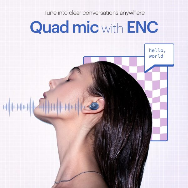 Noise Newly Launched Buds Trance 2 in-Ear Truly Wireless Earbuds with 45H of Playtime, Quad Mic with ENC, Low Latency(up to 40 ms), - Image 2